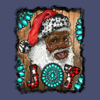 African American Santa Joy Vintage Tee | Teevron