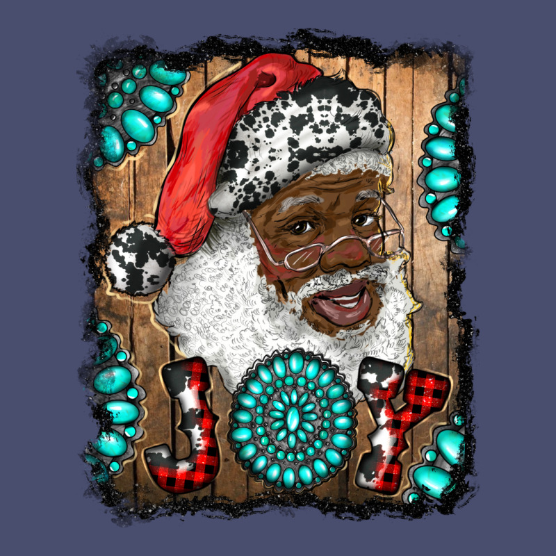 African American Santa Joy Vintage Tee by RanaPortraitStore | Teevron