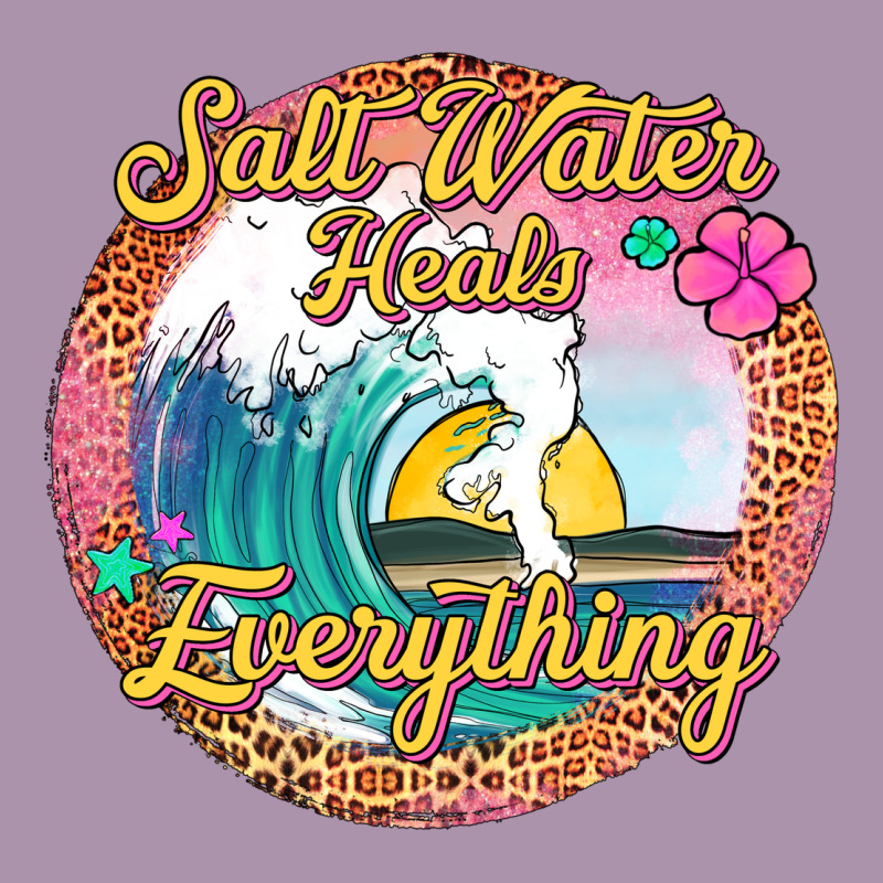Salt Water Heals Everything Heavyweight Hoodie by Jasminsmagicworld | Teevron
