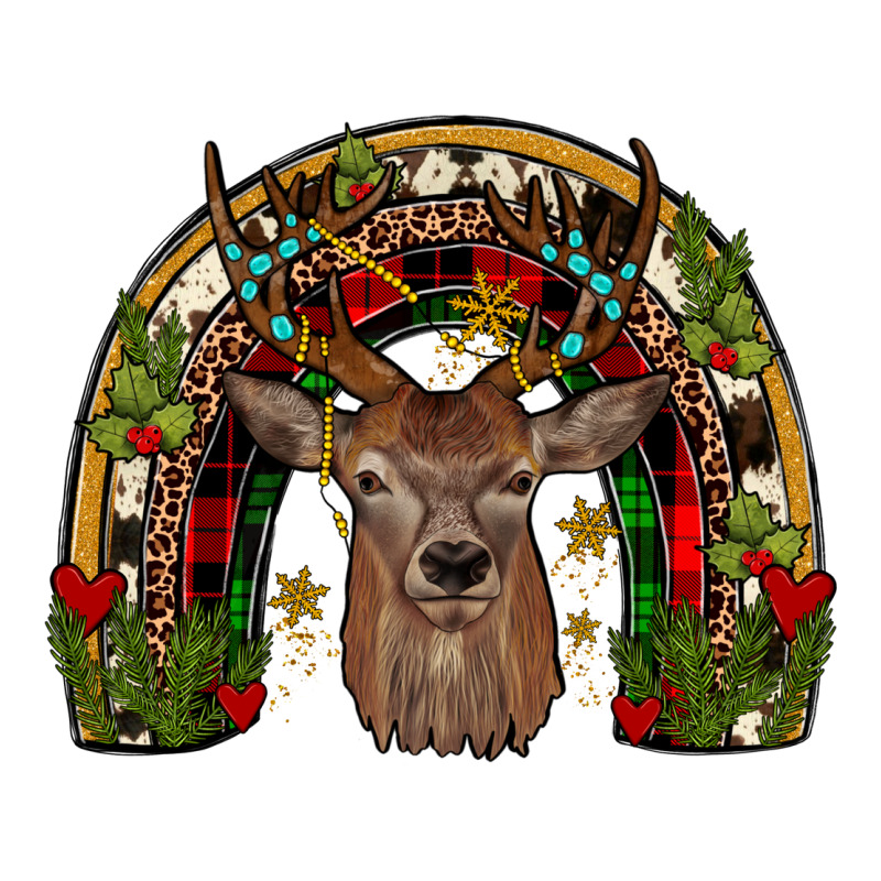 Deer Rainbow Zipper Hoodie by JahusDesignShop | Teevron