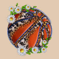 Basketball With Patterns And Daisies Heavyweight Sweatshirt | Teevron