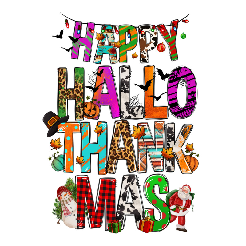Happy Hallothankmas Long Sleeve Tee by FaDigitalArtStudio | Teevron