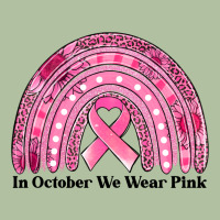 In October We Wear Pink Breast Cancer Awareness Rainbow Urban Hoodie | Teevron