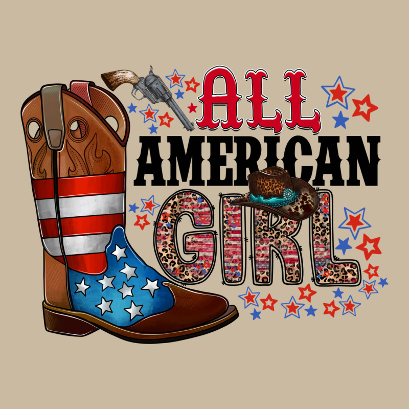 All American Girl Long Sleeve Tee by RacoonDesign | Teevron