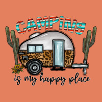 Camping Is My Happy Place Classic Tee | Teevron