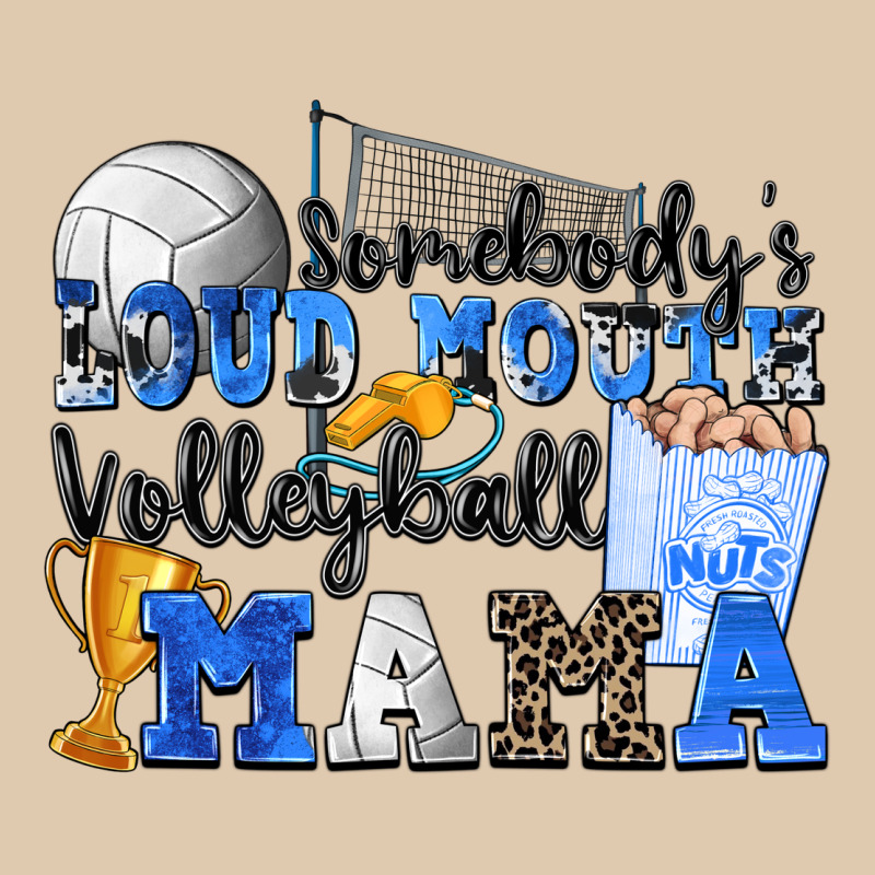 Somebody's Loud Mouth Volleyball Mama Heavyweight Sweatshirt by Zillion Design Studio | Teevron