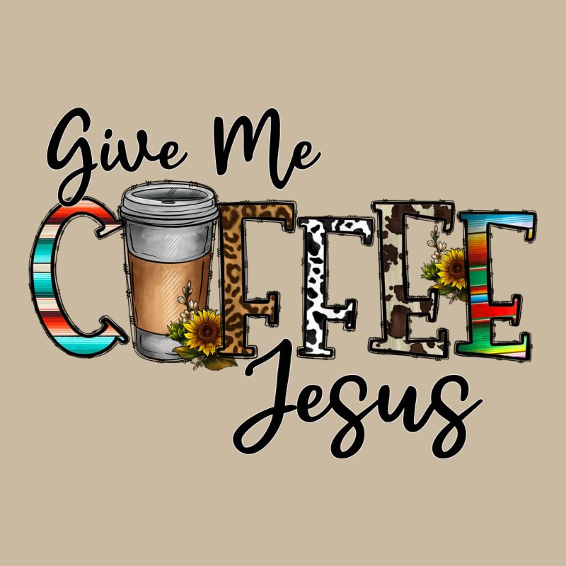 Give Me Coffee Jesus Long Sleeve Tee by CowhideDigitalArt | Teevron
