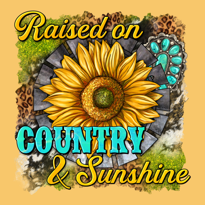 Raised On Country And Sunshine Vintage Hoodie by texasbilliewilder | Teevron