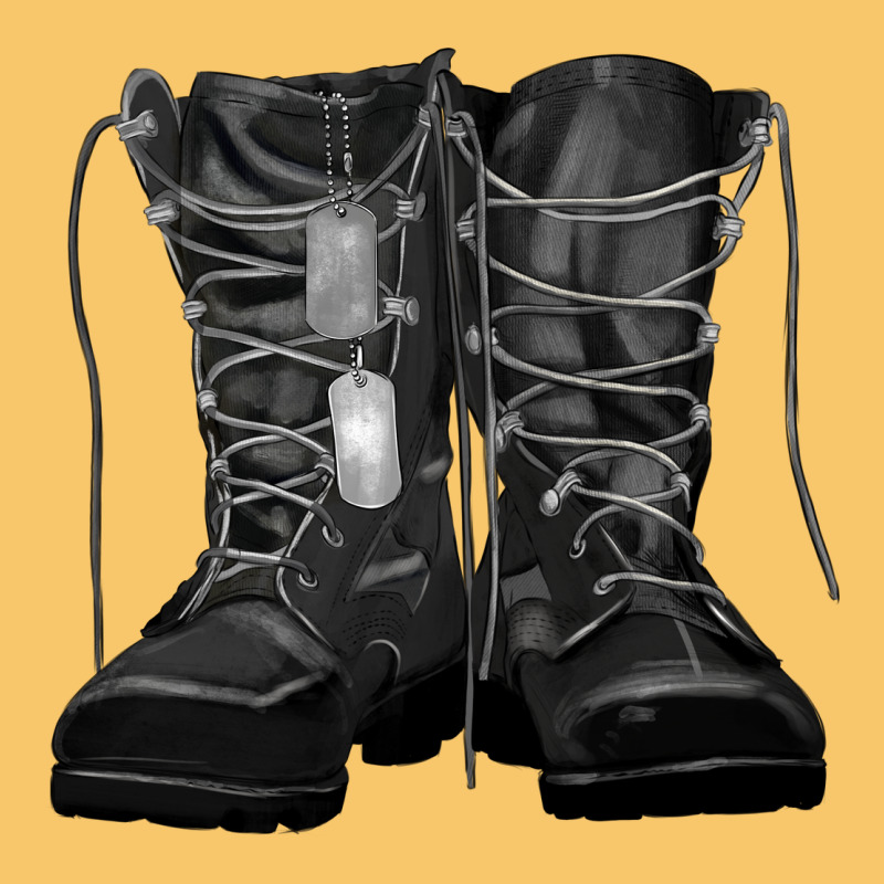 Soldier Boots Vintage Hoodie by RanaPortraitStore | Teevron