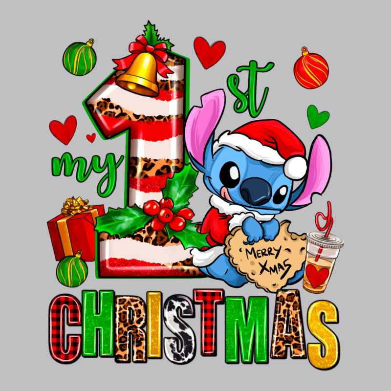 My First Christmas Stitch Classic Tee by AdoDesignShop | Teevron