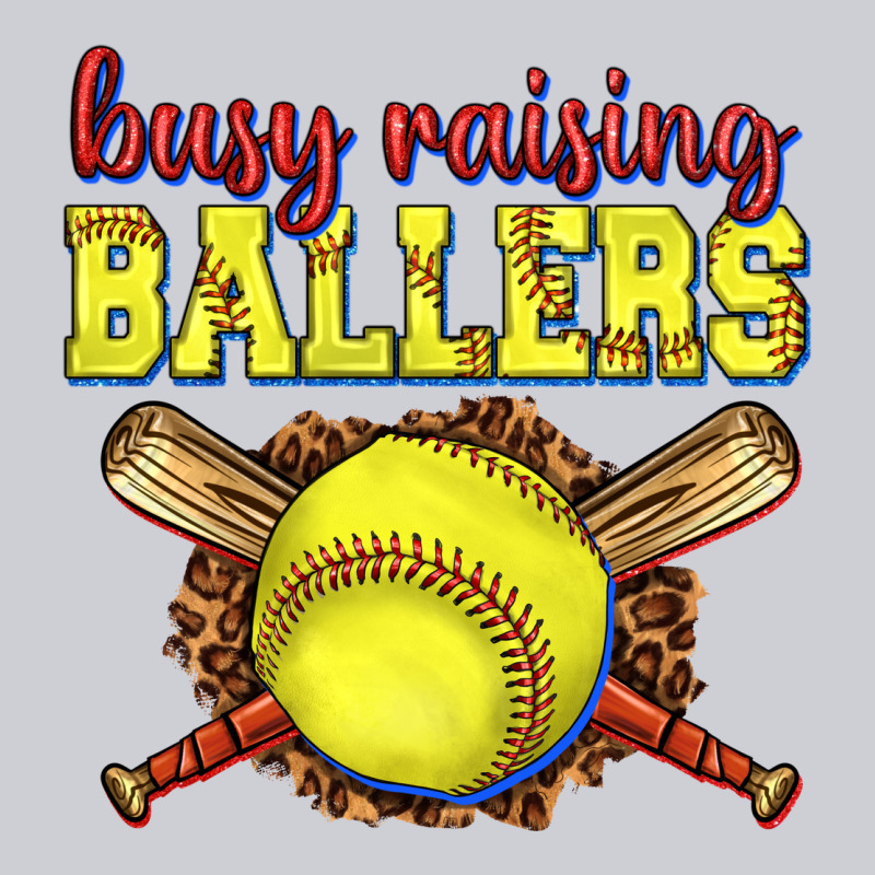 Busy Raising Ballers Softball Heavyweight Sweatshirt by texasbilliewilder | Teevron