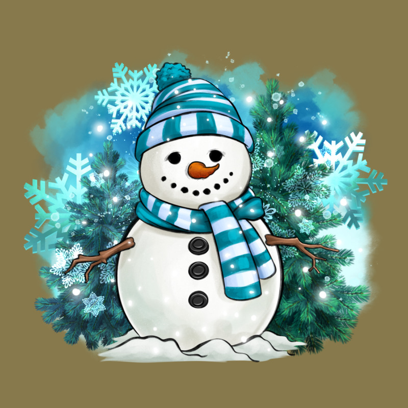 Winter Snowman Premium Hoodie by MaliasSmallBusiness | Teevron
