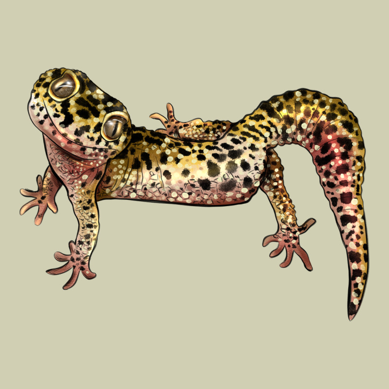 Gecko Lizard Illustrations Heavy Core Tee by LillyAllenDesigns | Teevron