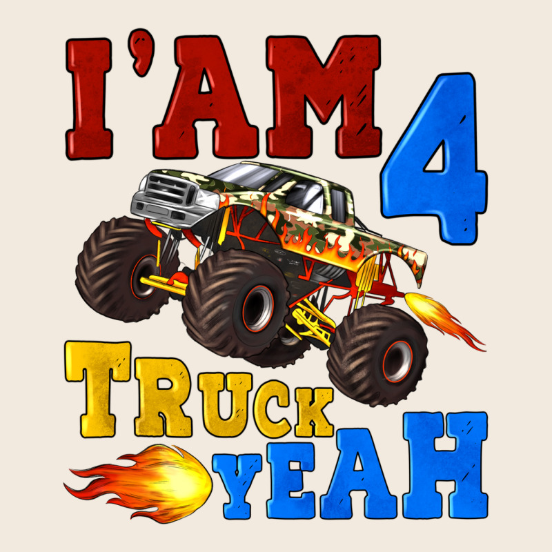I'am Four Truck Yeah Zipper Hoodie by Artiststas | Teevron