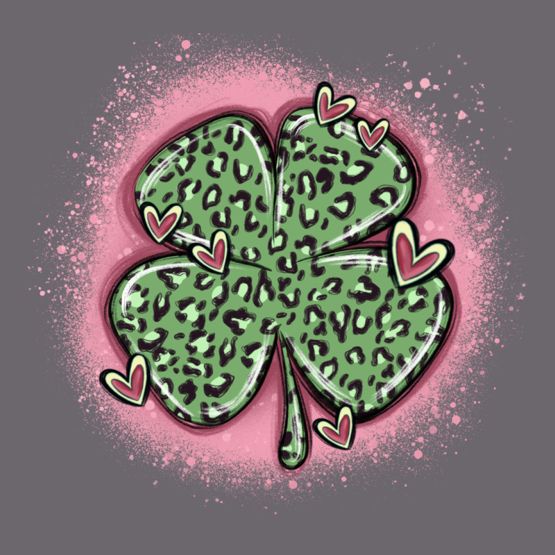 Leopard Shamrocks With Hearts Premium Sweatshirt by MaliasSmallBusiness | Teevron