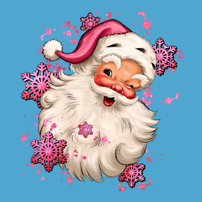 Pink Christmas Santa Claus Premium Hoodie by MaliasSmallBusiness | Teevron