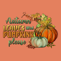 Autumn Leaves And Pumpkins Please Classic Tee | Teevron