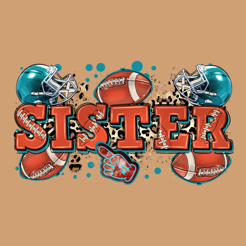 Sister American Football Vintage Tee by Zillion Design Studio | Teevron