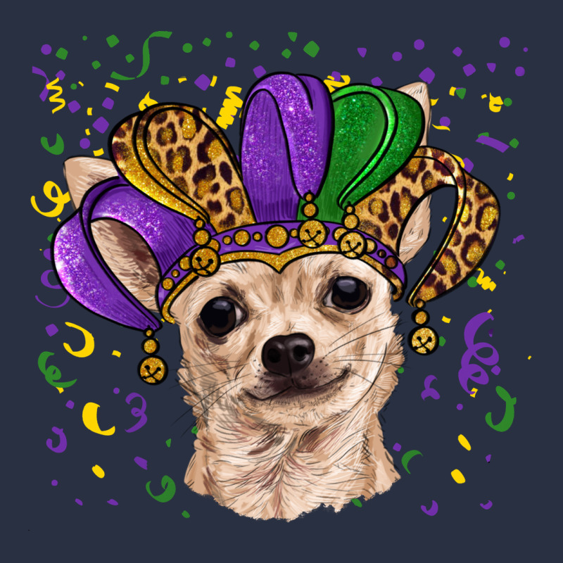 Mardi Gras Hat Chihuahua Heavyweight Sweatshirt by RanaPortraitStore | Teevron