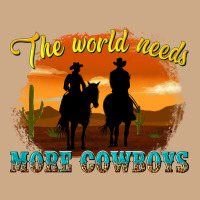 The World Needs More Cowboys Vintage Hoodie | Teevron