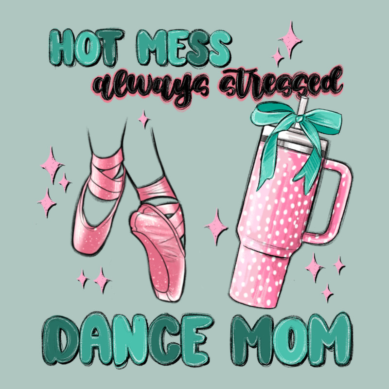 Mess Always Stressed Dance Mom Premium Sweatshirt by MaliasSmallBusiness | Teevron