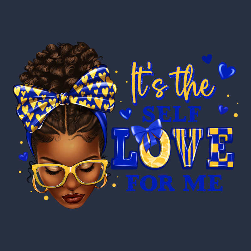Sorority Colors Blue And Gold It's The Self Love F Heavyweight Sweatshirt by texasbilliewilder | Teevron