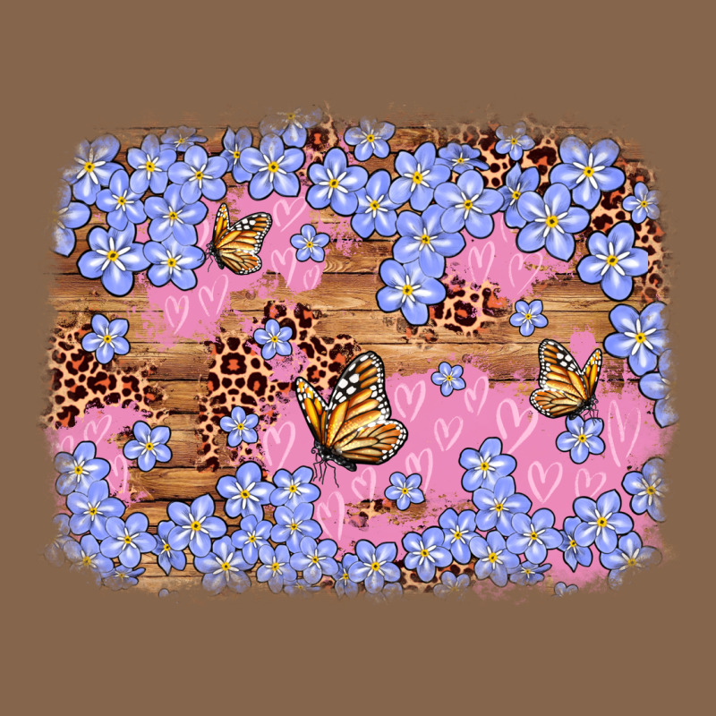Easter Butterfly Leopard Background Premium Tee by Artiststas | Teevron