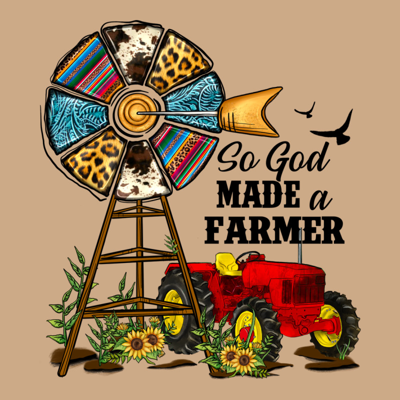 So God Made A Farmer Vintage Hoodie by JahusDesignShop | Teevron