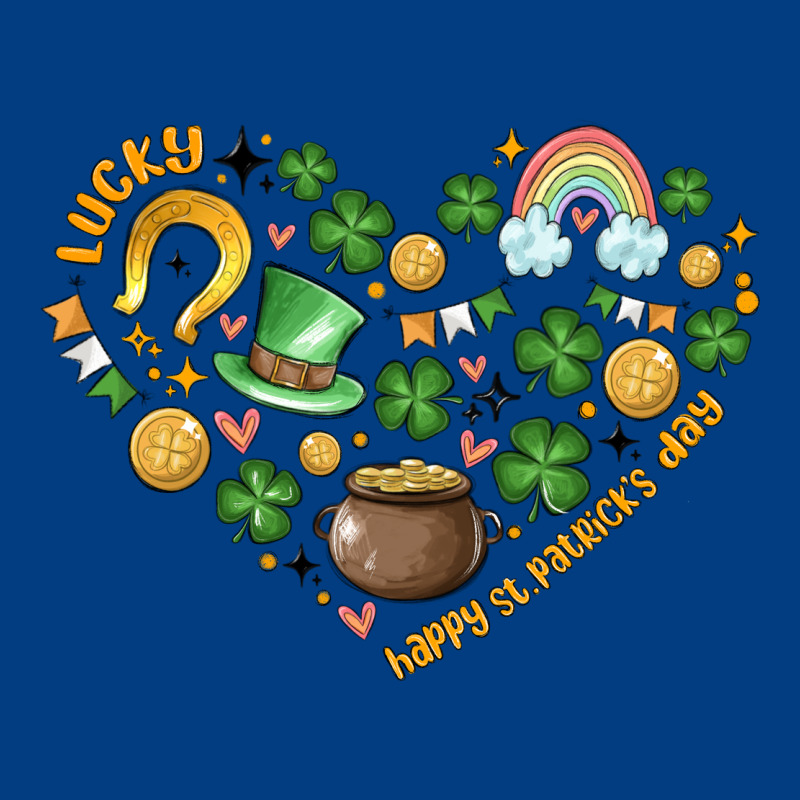St Patricks  Hearts Premium Sweatshirt by MaliasSmallBusiness | Teevron
