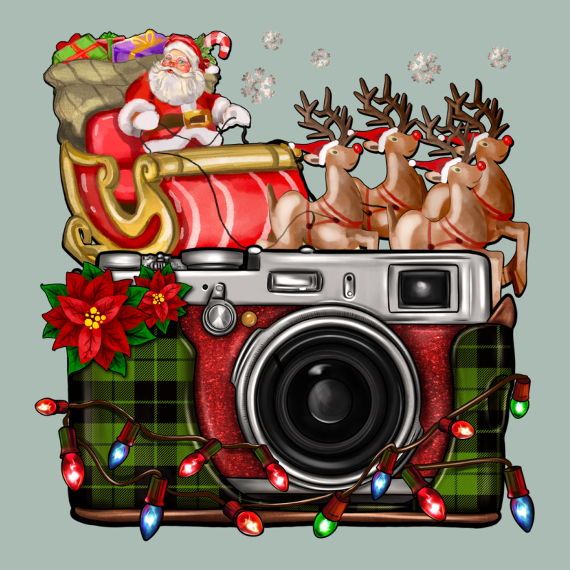 Christmas Santa Vintage Camera Classic Tee by FaDigitalArtStudio | Teevron