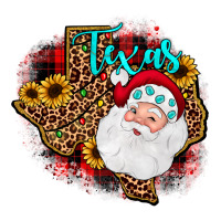 Santa Texas Map Zipper Hoodie | Teevron