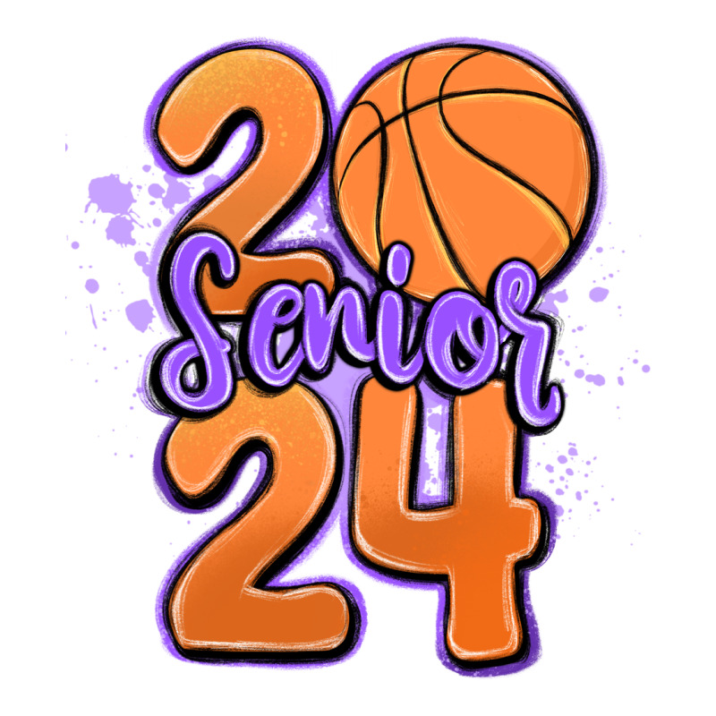 Senior 2024 Basketball Premium Sweatshirt by MaliasSmallBusiness | Teevron