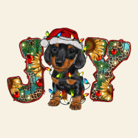 Dachshund Puppy Christmas Joy Vintage Tee | Teevron