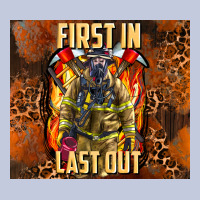 First In Last Out Firefighter Long Sleeve Tee | Teevron