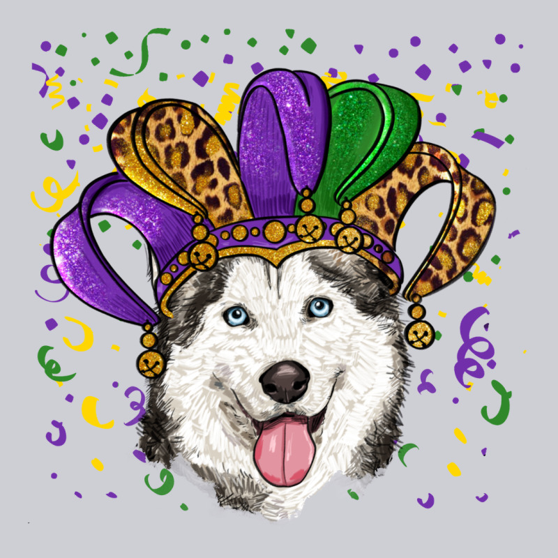 Mardi Gras Hat Husky Heavyweight Sweatshirt by RanaPortraitStore | Teevron