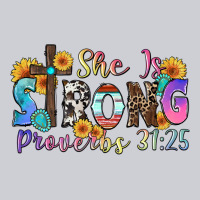 She Is Strong Proverbs 31 25 Heavyweight Sweatshirt | Teevron