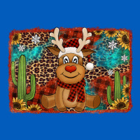 Western Christmas Reindeer With Background Urban Hoodie | Teevron