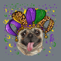 Mardi Gras Hat Pug Heavyweight Sweatshirt | Teevron
