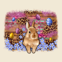 Easter Bunny Egg Leopard Background Premium Tee | Teevron