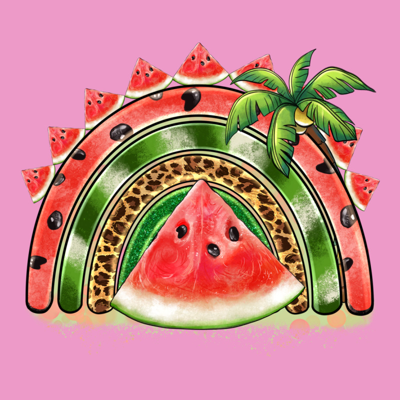 Watermelon Slice  Rainbow Urban Hoodie by BarkalooDesign | Teevron
