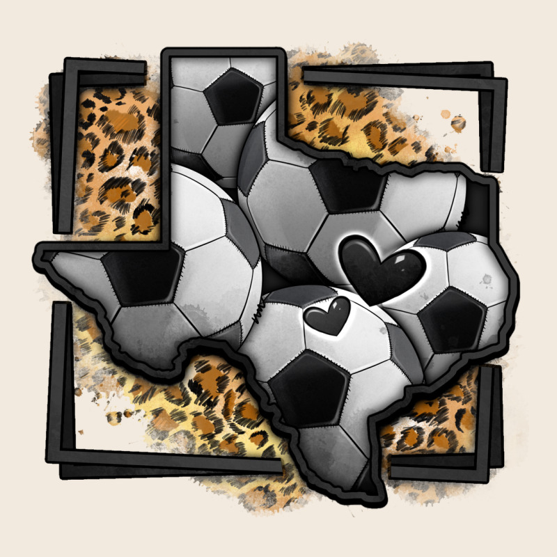Leopard Soccer Texas Map Zipper Hoodie by Jasminsmagicworld | Teevron