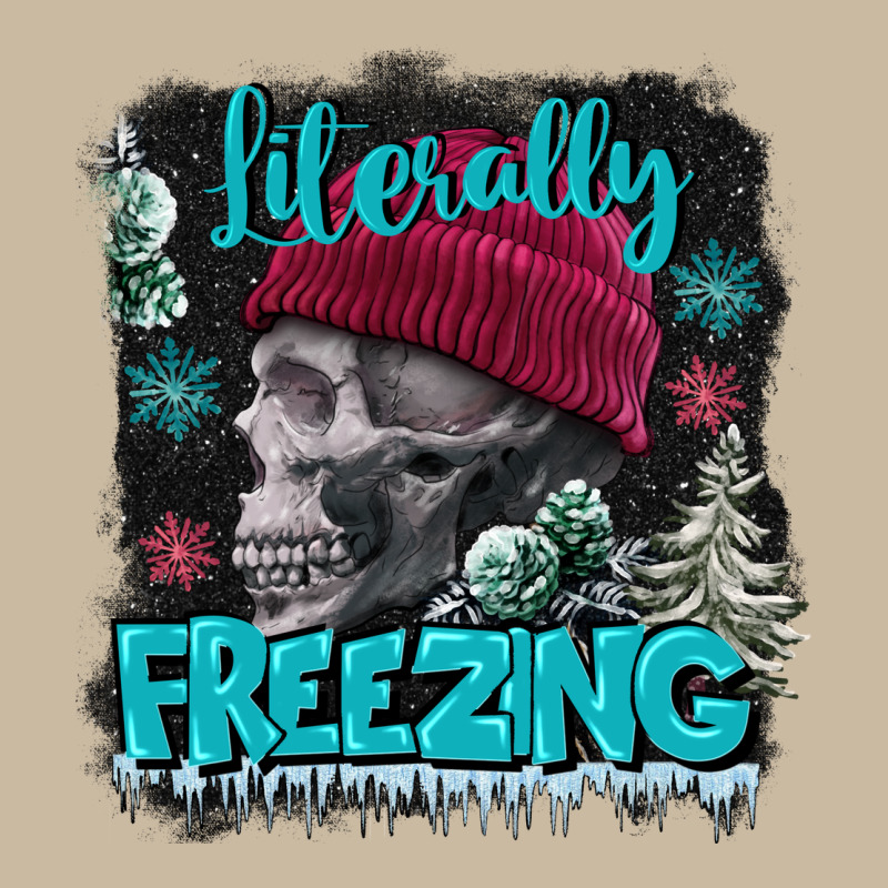 Literally Freezing Skull Long Sleeve Tee by FaDigitalArtStudio | Teevron