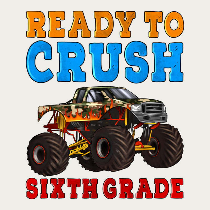 Ready To Crush Sixth Grade Zipper Hoodie by Artiststas | Teevron