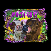 Mardi Gras Heifers Heavyweight Sweatshirt | Teevron