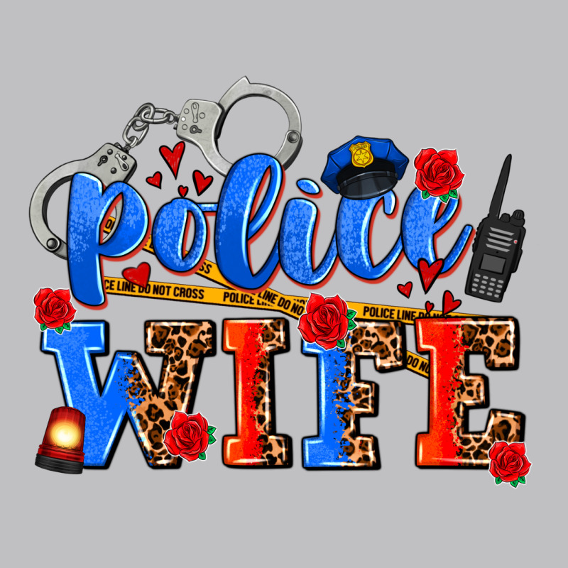 Police Wife Long Sleeve Tee by AdoDesignShop | Teevron