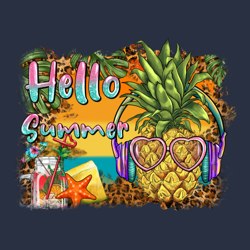 Hello Summer Pineapple Urban Hoodie by BarkalooDesign | Teevron