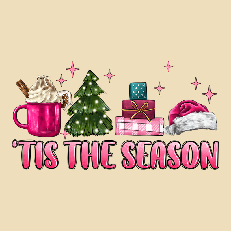Tis The Season Pink Christmas Premium Hoodie by MaliasSmallBusiness | Teevron