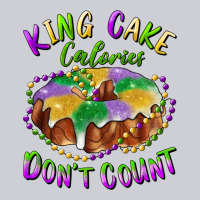 Mardi Gras King Cake Calories Don't Count Heavyweight Sweatshirt | Teevron
