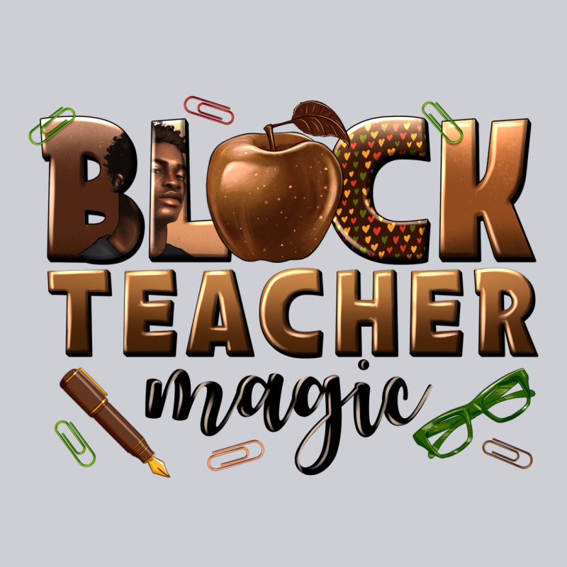 Black Teacher Magic Melanin Male Teacher Heavyweight Sweatshirt by texasbilliewilder | Teevron