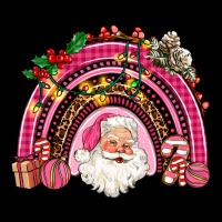 Pink Christmas Rainbow Ladies Tee | Teevron